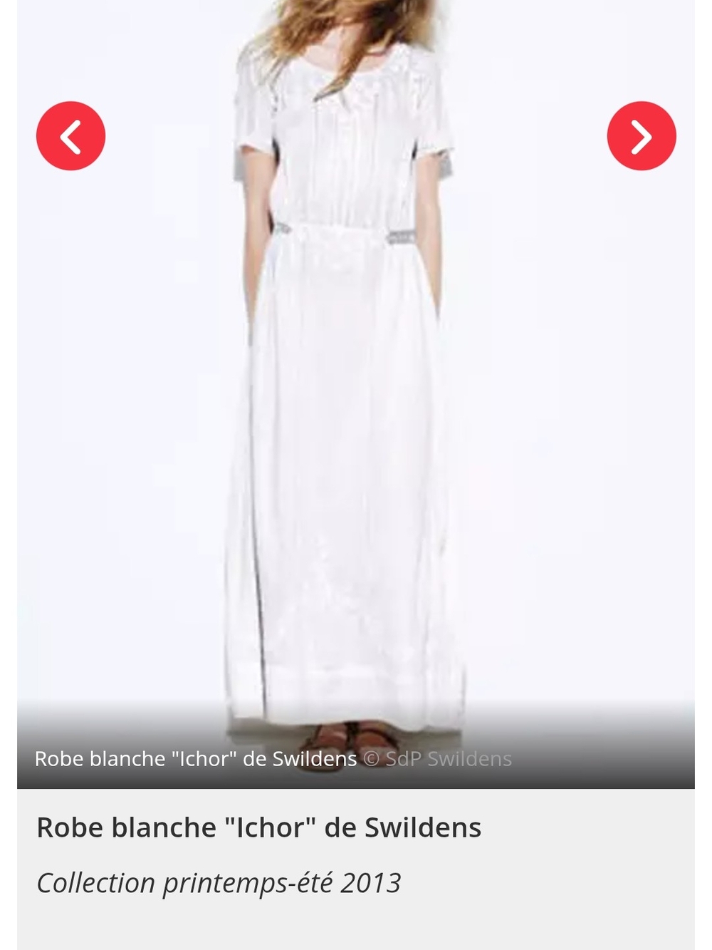 White Ichor Maxi Dress